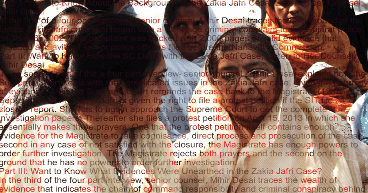 No court with a conscience would ignore such evidence: Kapil Sibal argues in Zakia Jafri SLP