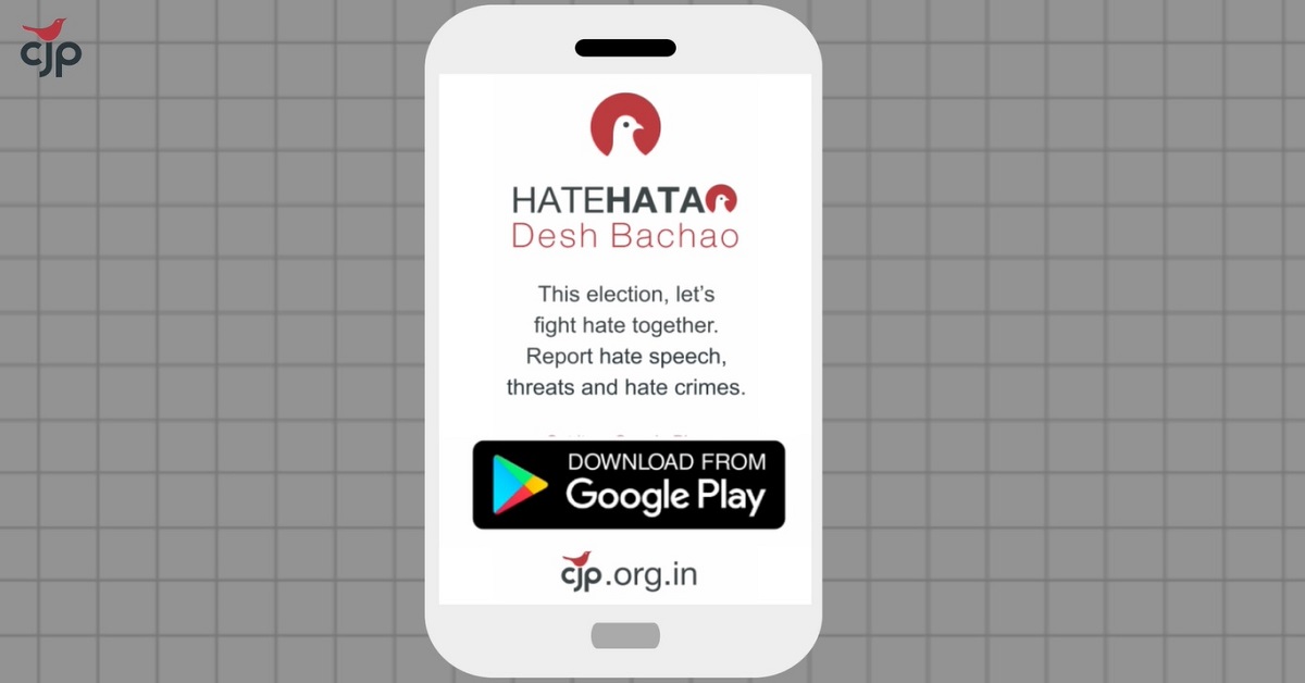 #SignUpToFightHate with CJP’s Hate Hatao App