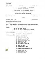 20181212 SC order on Deadline Extension for Claims and Objections