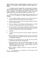 SOP Modalities-Claims & Objections