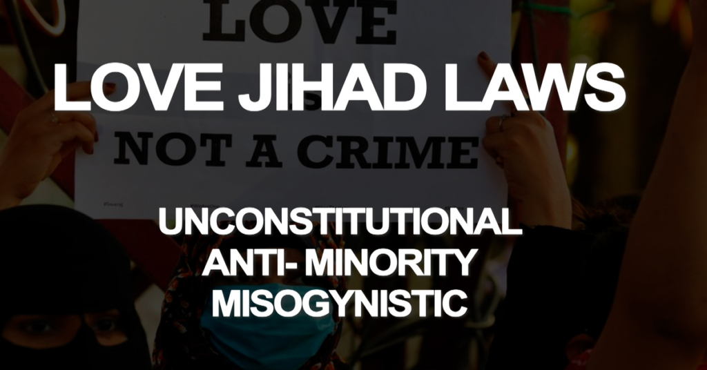 Love Jihad Laws Youth
