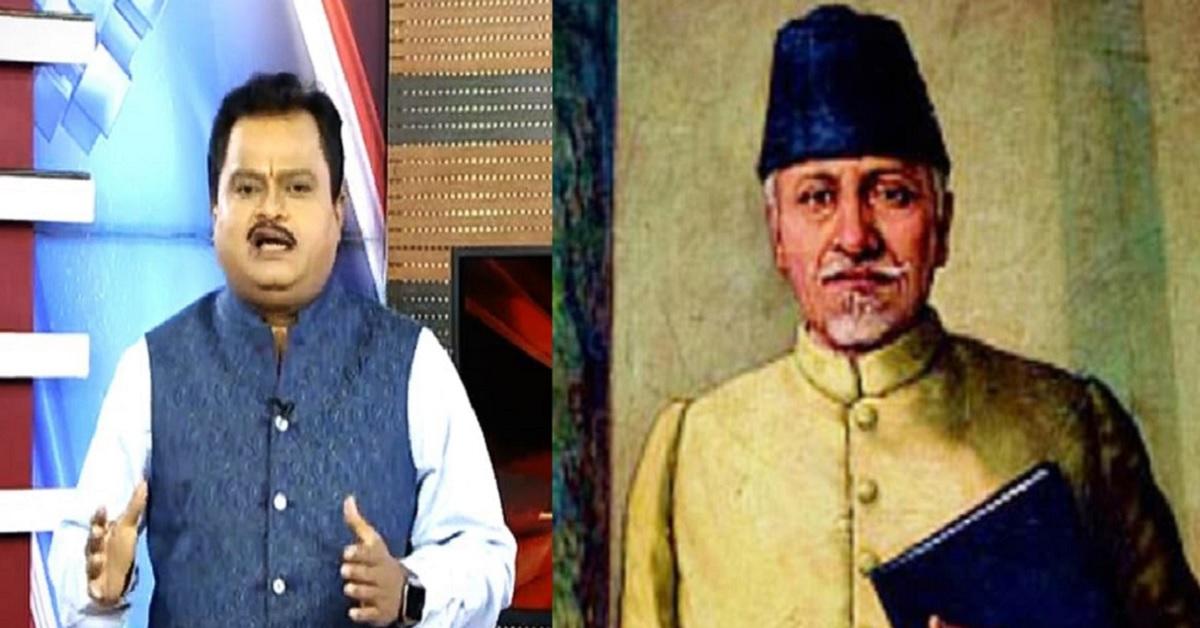Suresh Chavhanke continues to peddle hate, targets Maulana Abul Kalam Azad | CJP
